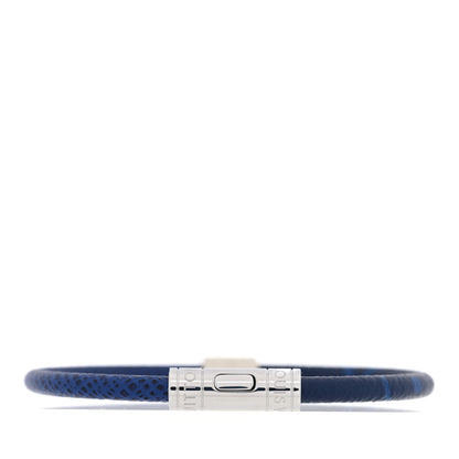 Louis Vuitton Taigarama Split Bracelet 21 Blue 3 of 5