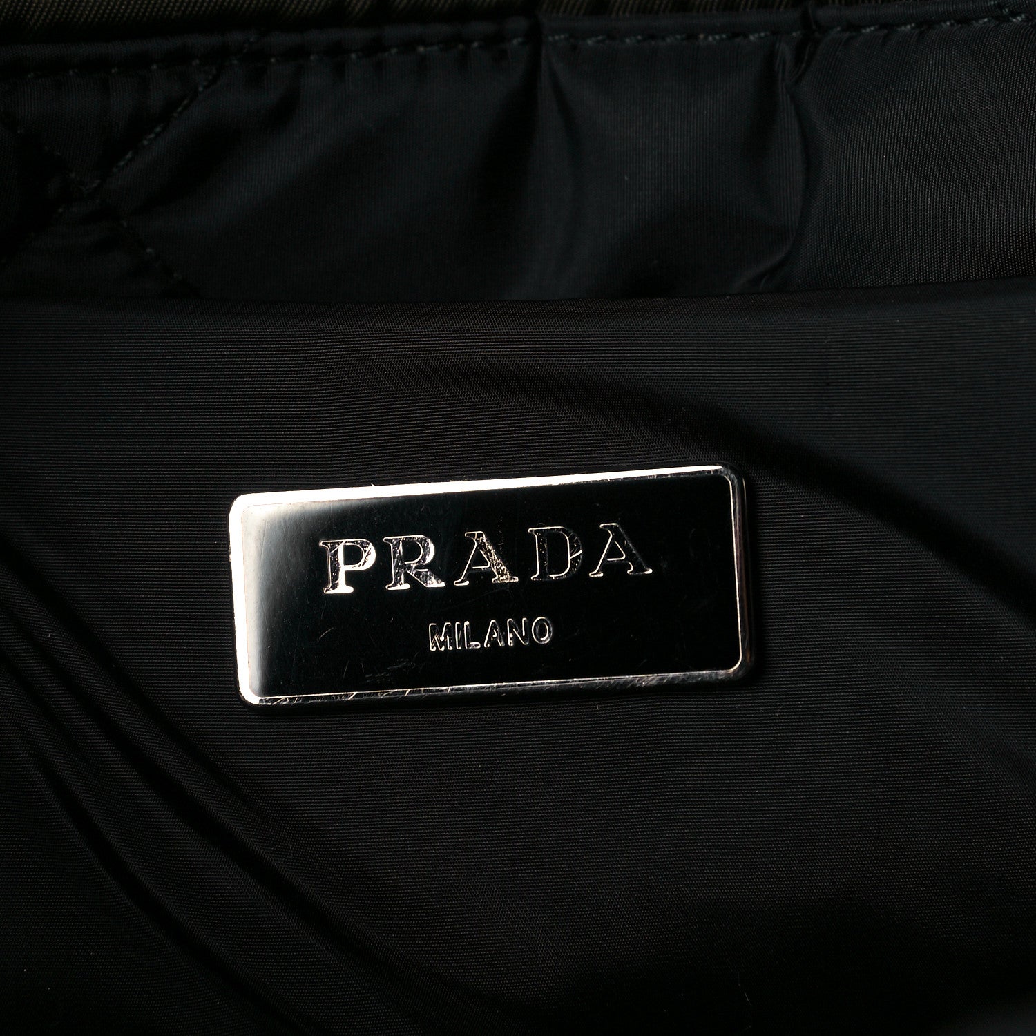 Prada Tessuto Nylon Bomber Dome Satchel Mimetico 5 of 6
