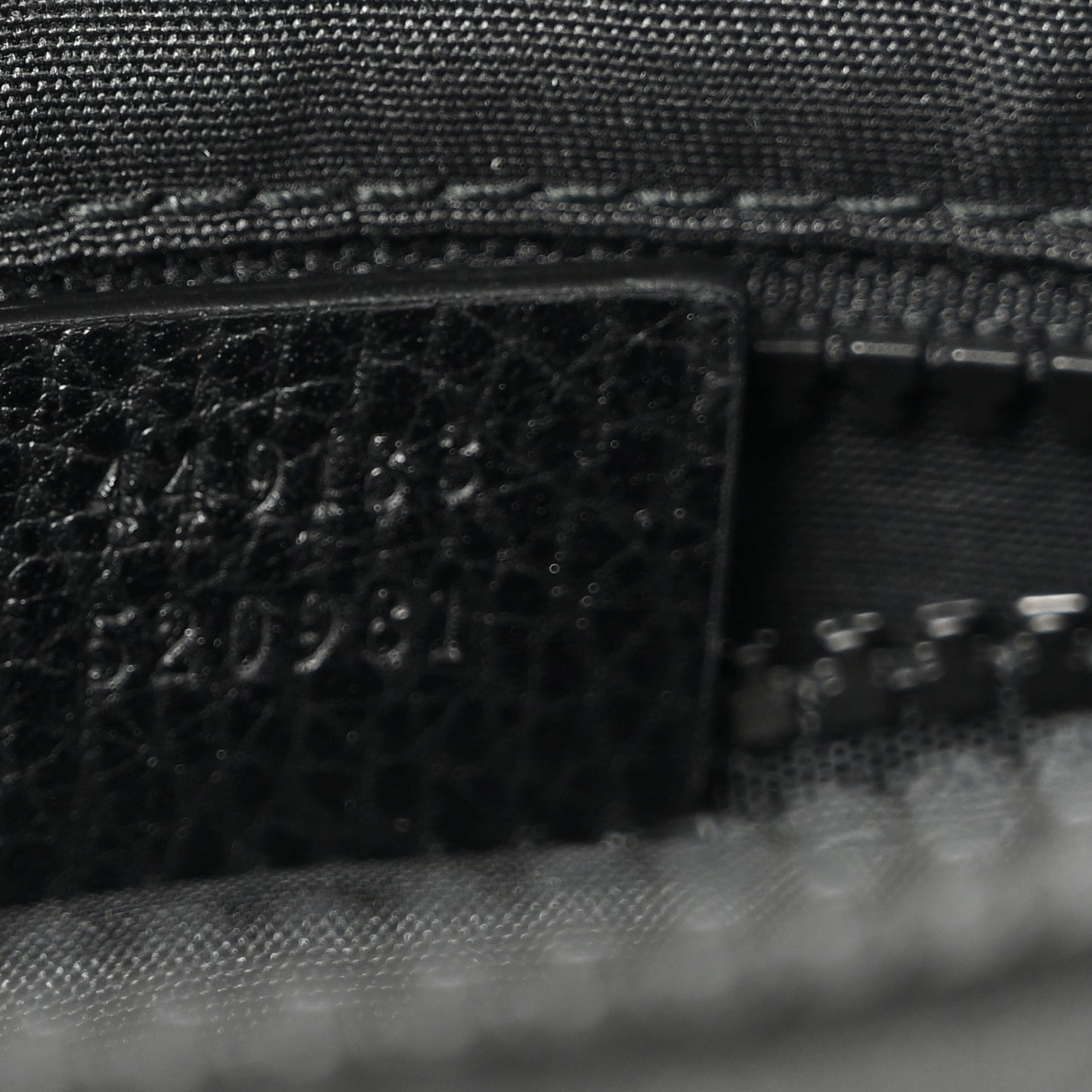 Nylon Monogram Mini Flat Messenger Bag Black