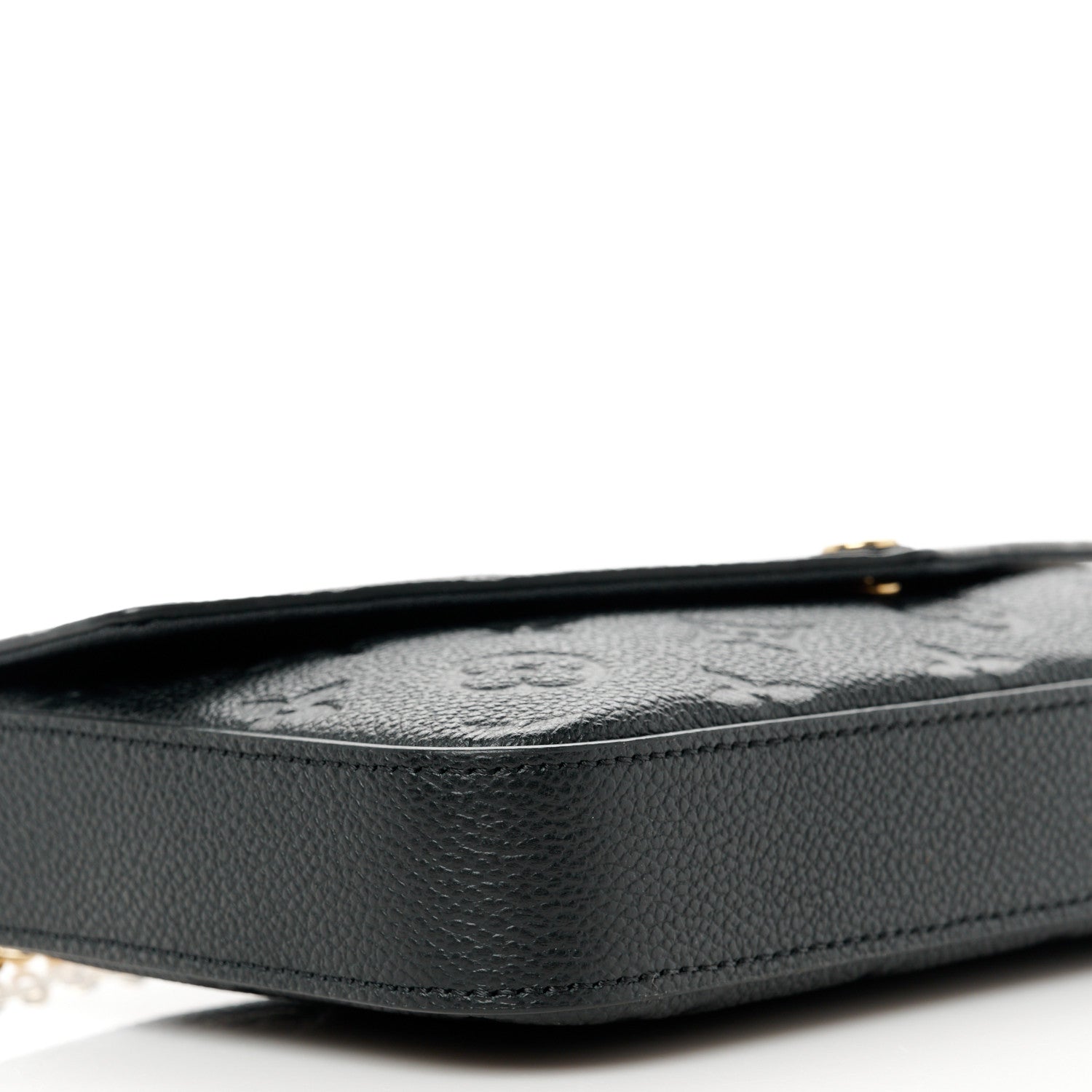 Louis Vuitton Empreinte Pochette Felicie Chain Wallet Black 9 of 10