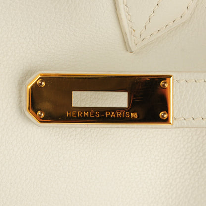 Hermes Gulliver Birkin 35 White 16 of 16
