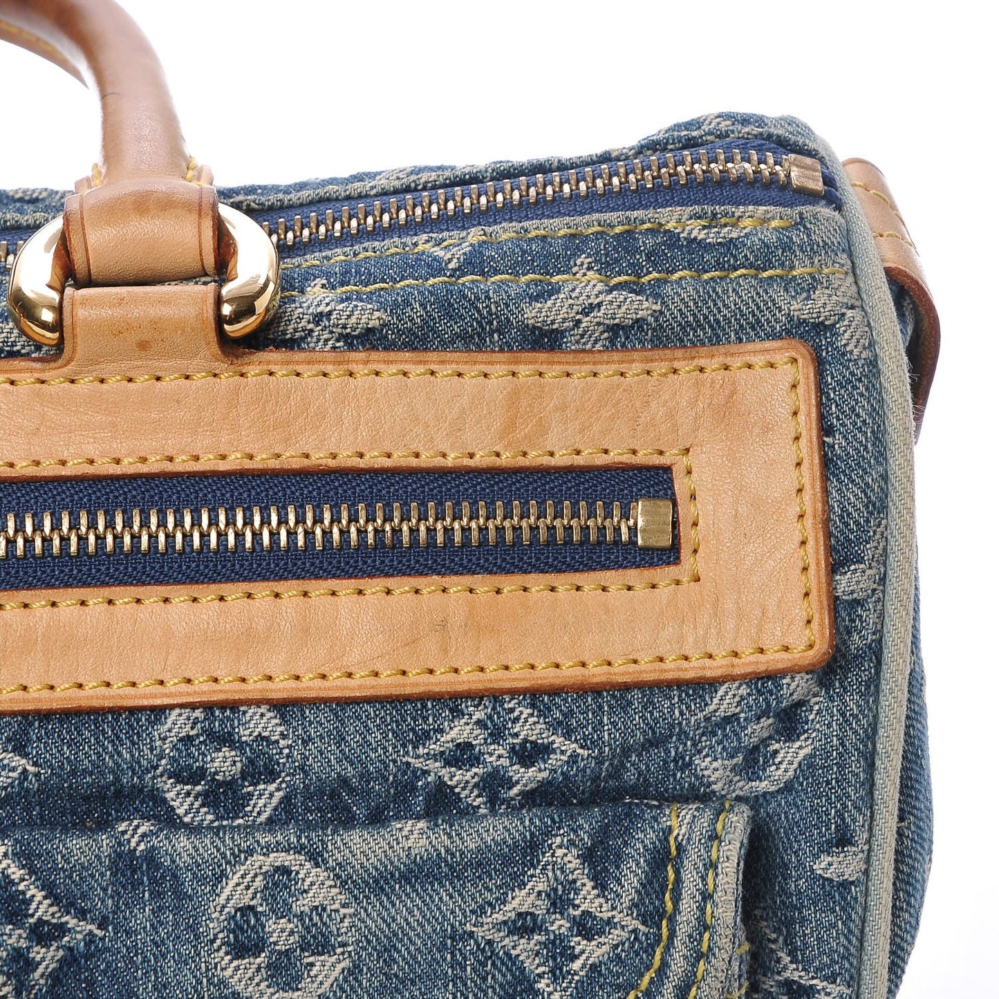 Monogram Denim Neo Speedy Blue