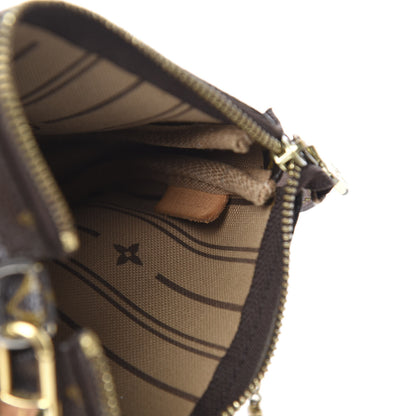 Louis Vuitton Monogram Complice Trunks and Bags Mini Pochette Accessories Beige 7 of 7