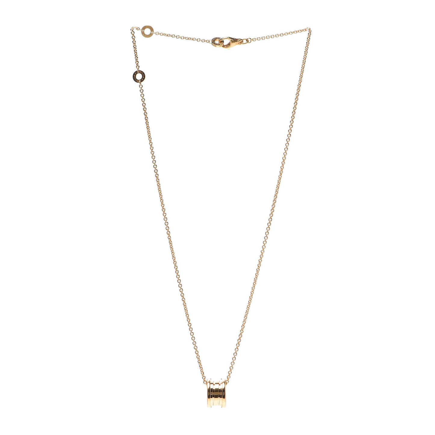 18K Yellow Gold B.Zero1 Pendant Necklace