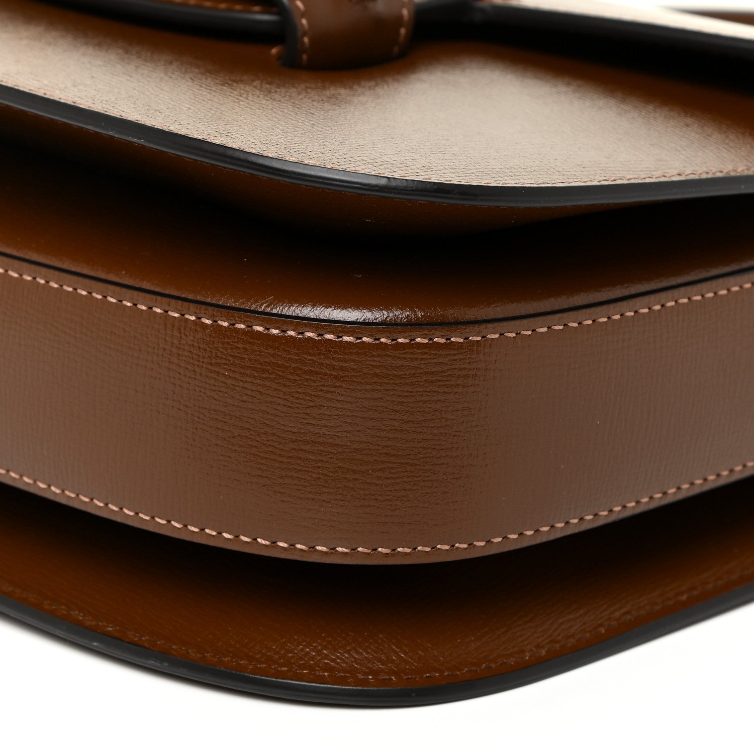 Gucci Azalea Calfskin Horsebit 1955 Shoulder Bag Brown Sugar 12 of 14