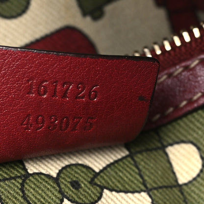 Gucci Guccissima Shoulder Bag Red 7 of 10