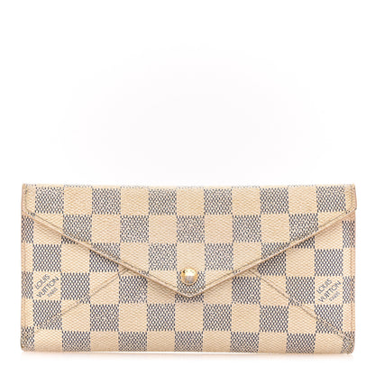 Louis Vuitton Damier Azur Long Origami Wallet 1 of 11