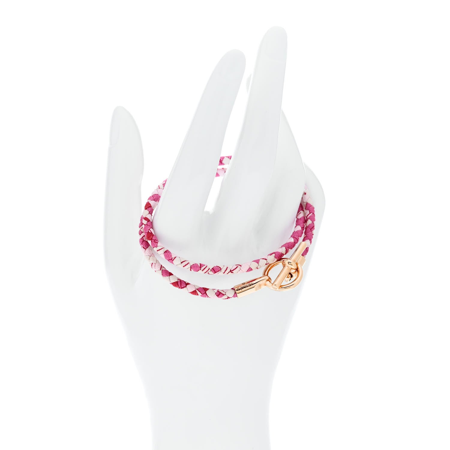 Hermes Silk Astrologie Nouvelle Glenan Double Tour Bracelet T1 2 of 5