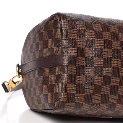 Louis Vuitton Damier Ebene Patches Speedy Bandouliere 30 8 of 9