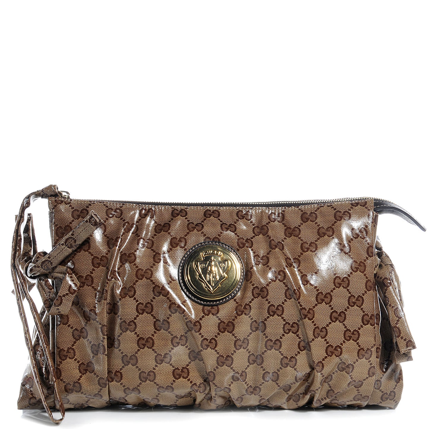 Crystal Monogram Large Hysteria Clutch