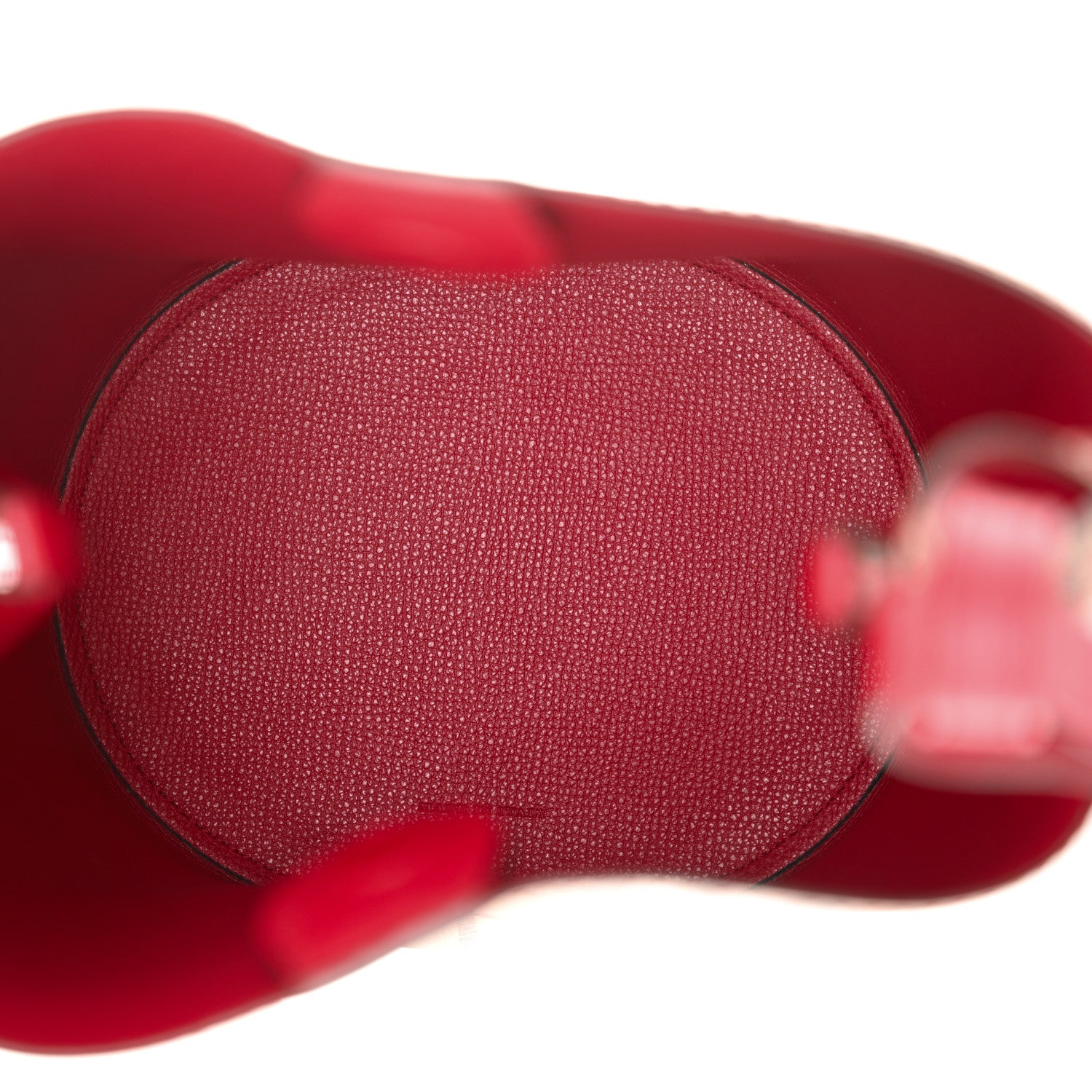 Burberry Haymarket Check Colours Small Lorne Bucket Crossbody Poppy Red 5 of 9