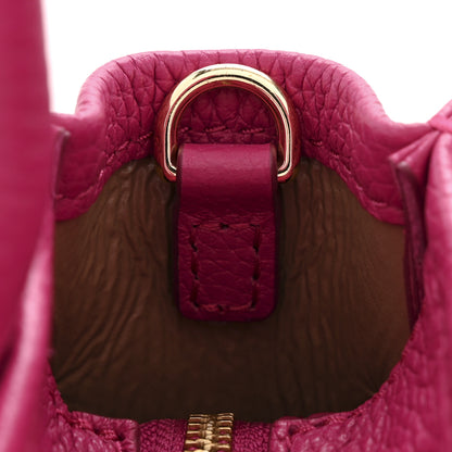 Marc Jacobs Grained Calfskin Mini The Tote Bag Lipstick Pink 11 of 12