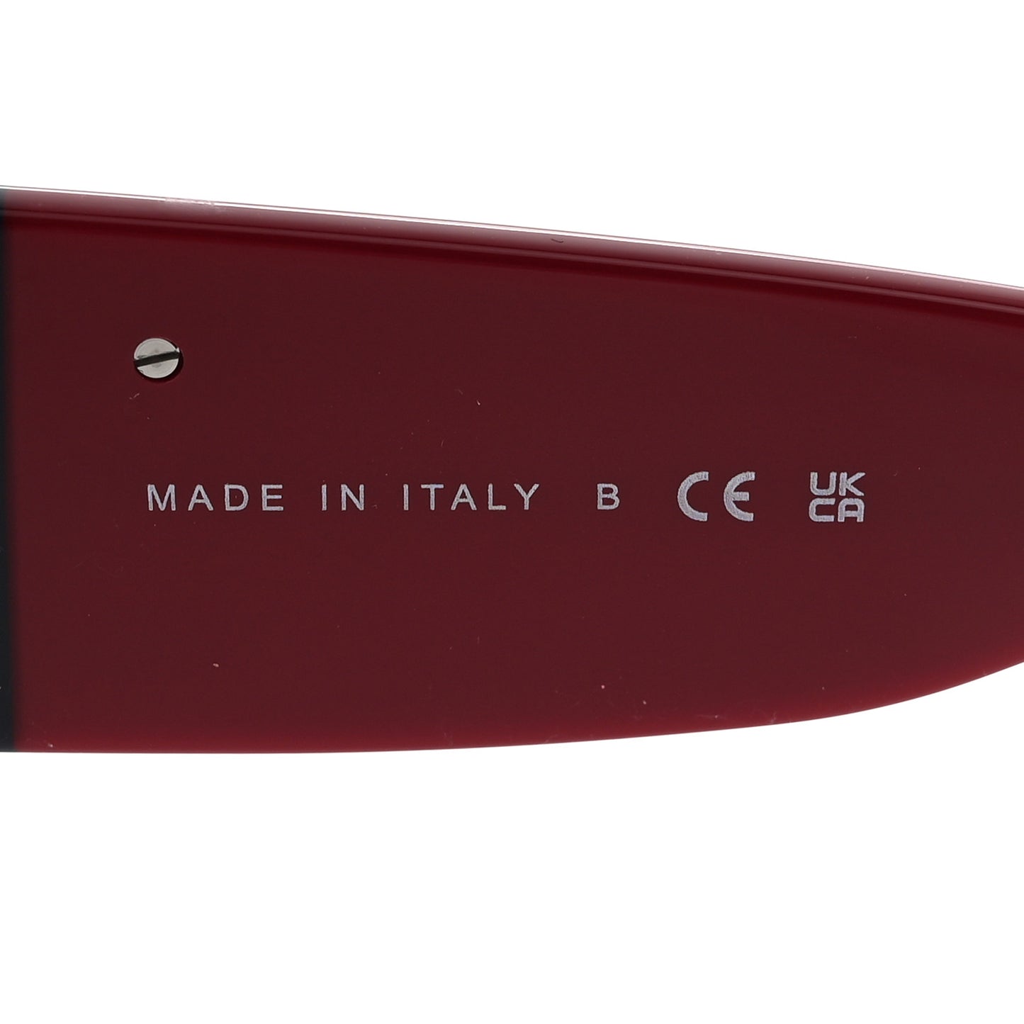 Acetate Oval Sunglasses 5524-A Blue Red