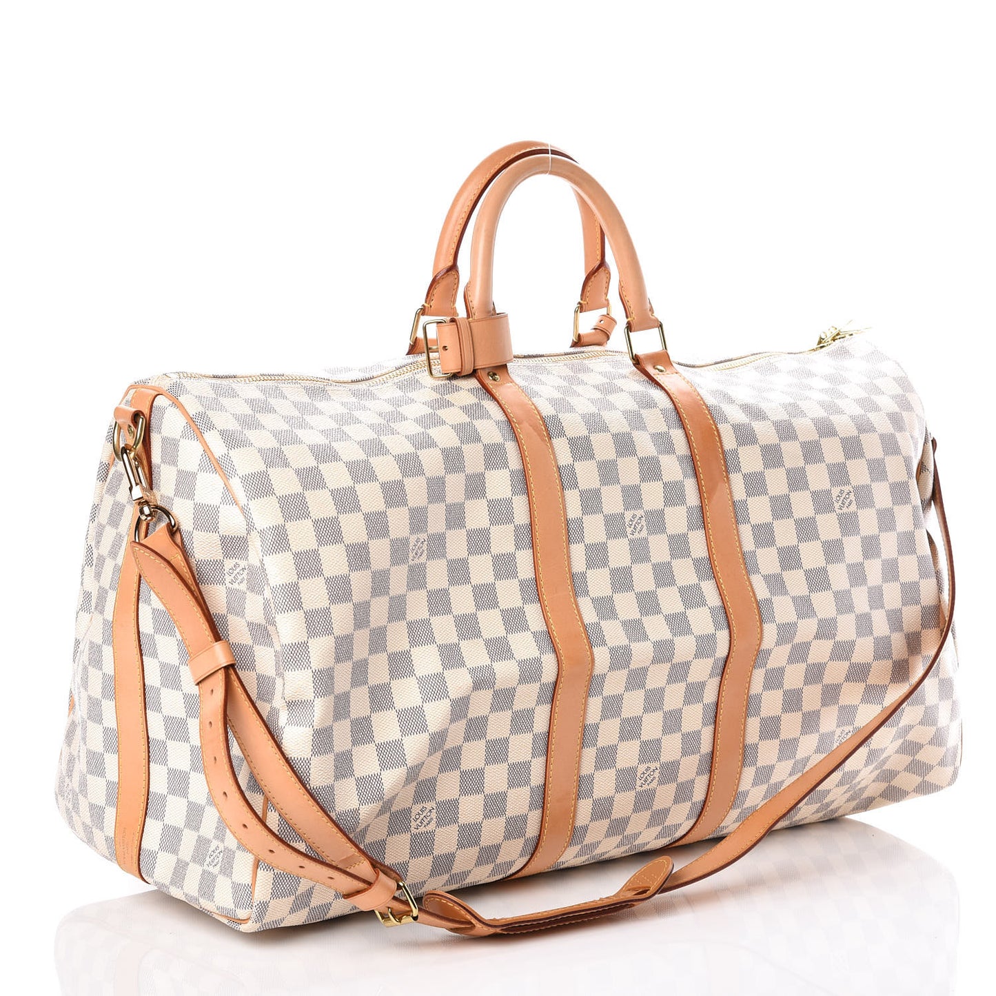 Damier Azur Keepall Bandouliere 55