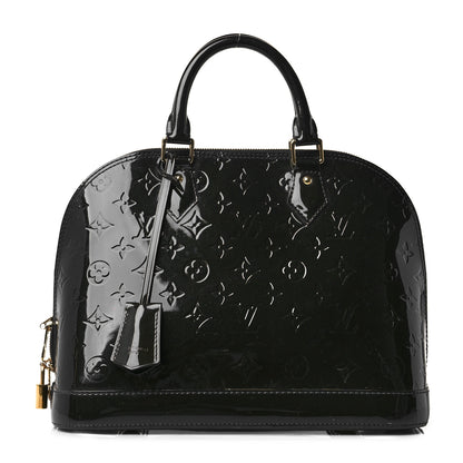 Louis Vuitton Vernis Alma PM Black 1 of 8