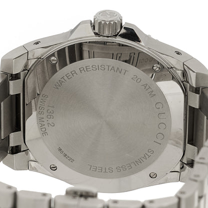 Gucci Stainless Steel 45mm Dive Quartz Watch Black 4 of 4