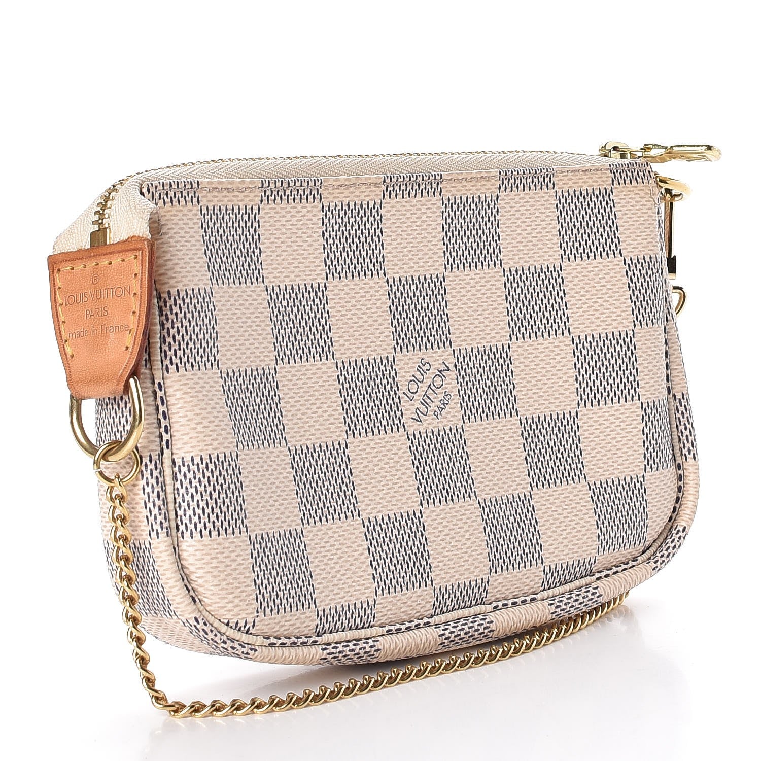 Louis Vuitton Damier Azur Mini Pochette Accessories 3 of 8