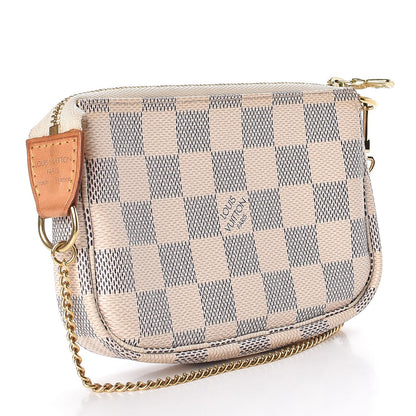 Louis Vuitton Damier Azur Mini Pochette Accessories 3 of 8