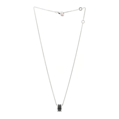 Bulgari Sterling Silver Ceramic Save The Children Pendant Necklace 3 of 6