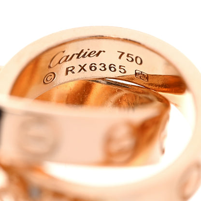 Cartier 18K Pink Gold Interlocking LOVE Bracelet 5 of 6