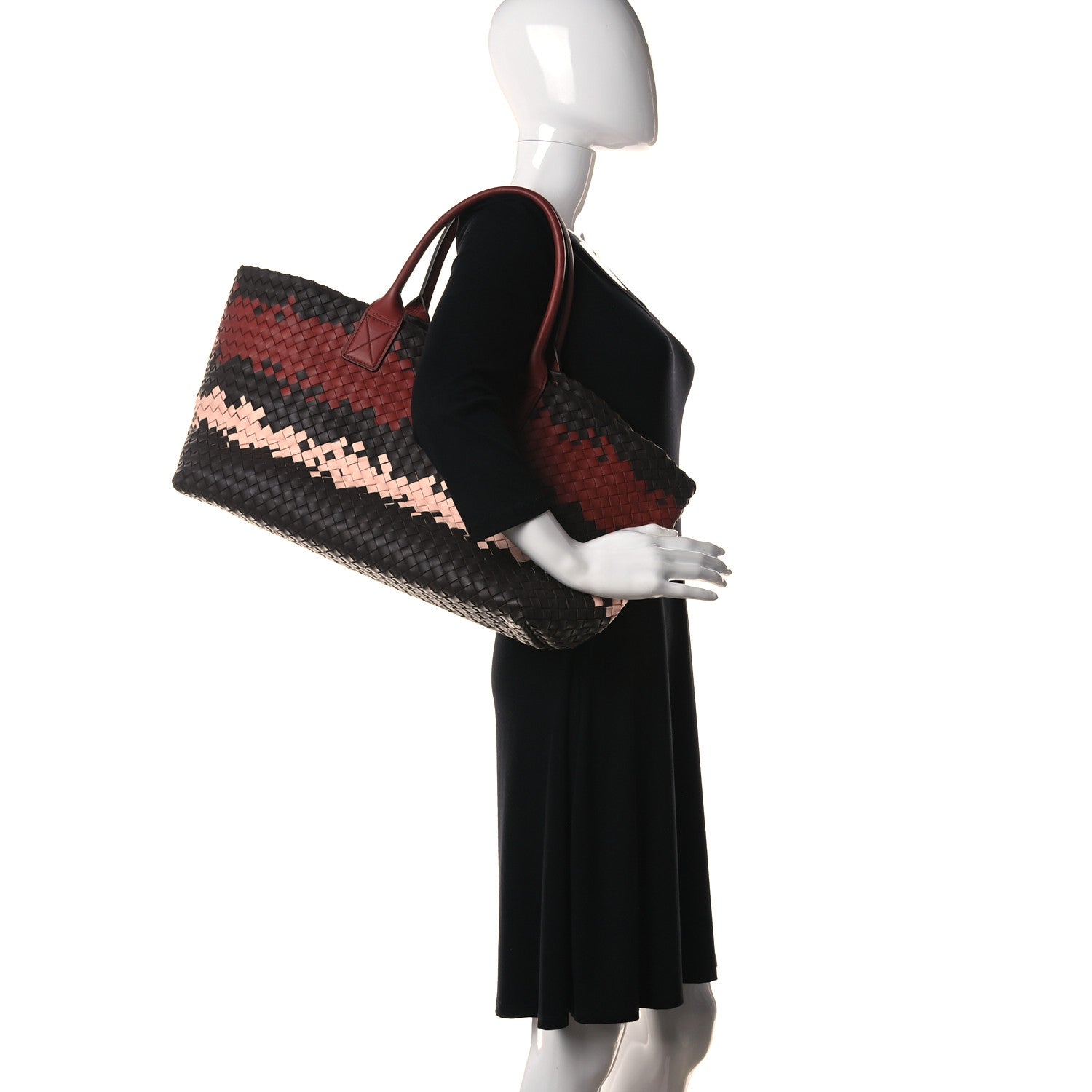Bottega Veneta Nappa Intrecciato Medium Cabat Multicolor 2 of 9