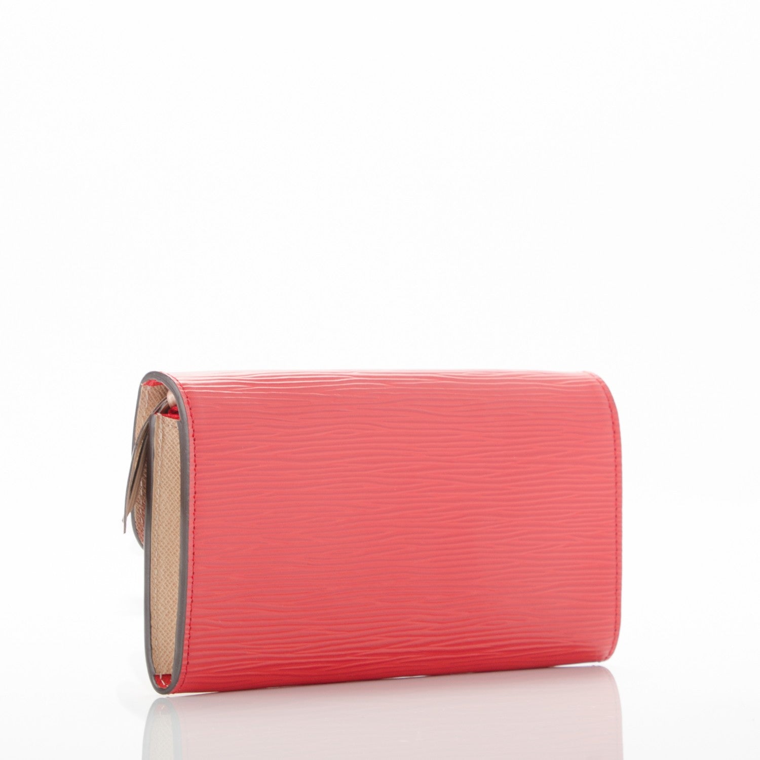 Louis Vuitton Epi Emilie Wallet Coquelicot 3 of 7
