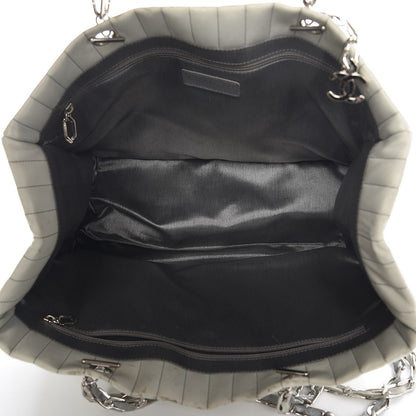 Chanel Lambskin Vertical Quilted Large Mademoiselle Tote Light Green 5 of 15
