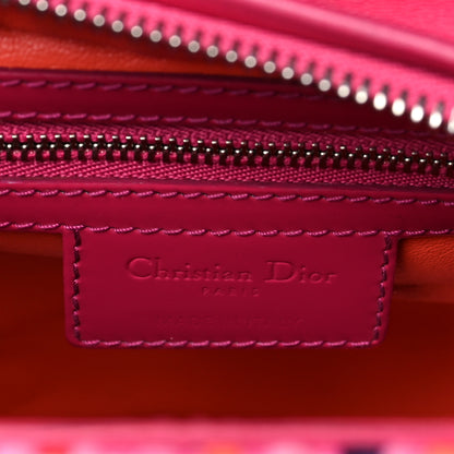 Christian Dior Raffia Patent Medium Lady Dior Multicolor 5 of 7