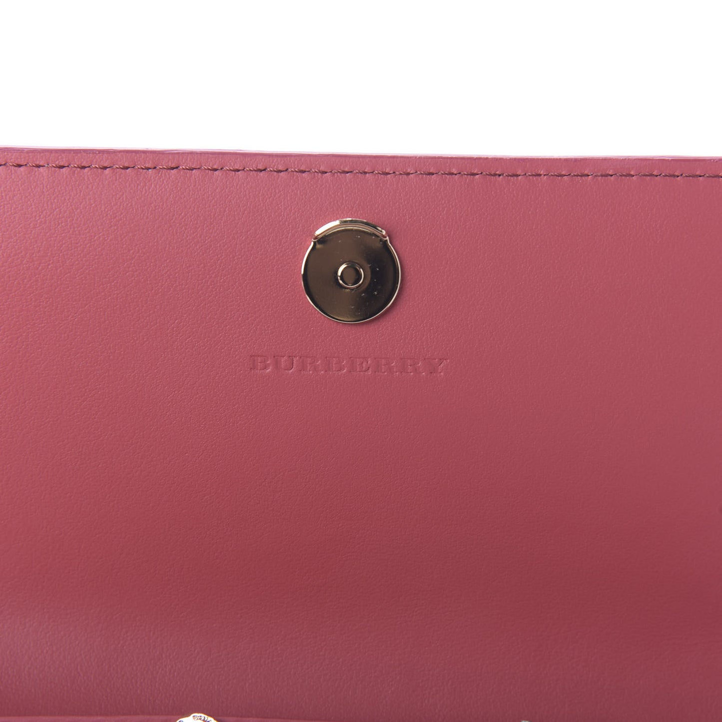 Haymarket Check Henley Wallet On Chain Coral Red