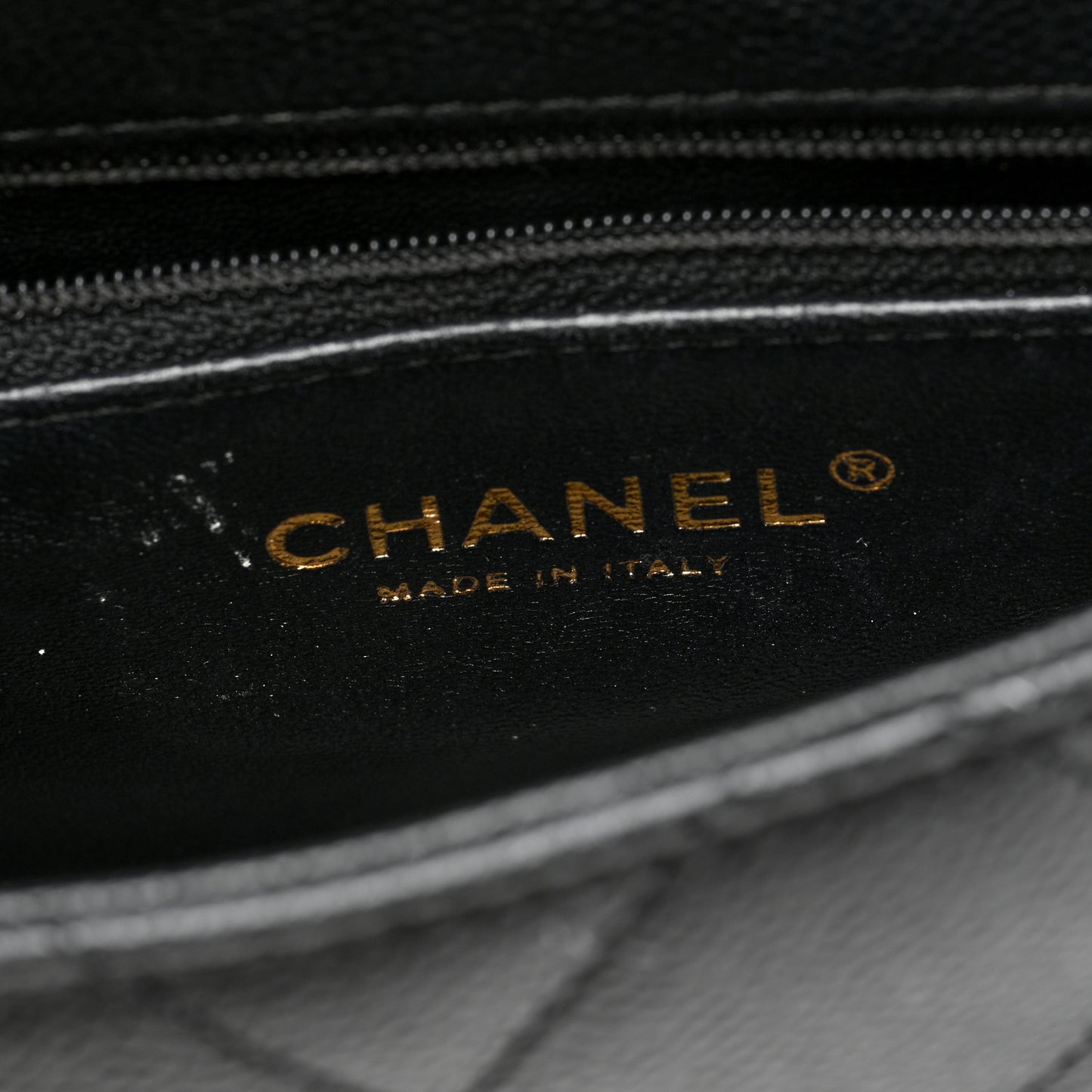 Caviar Quilted Mini Sweetheart Flap Black