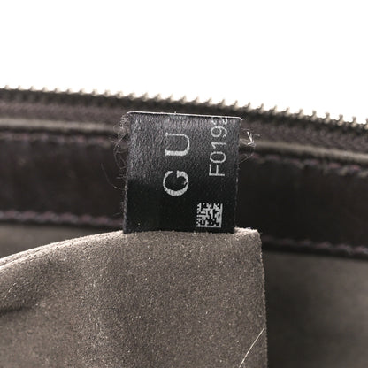 Gucci GG Supreme Monogram Flat Messenger Bag Black 8 of 13