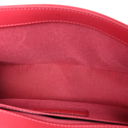 Chanel Calfskin Chevron Quilted Medium Boy Flap Pink 5 of 11