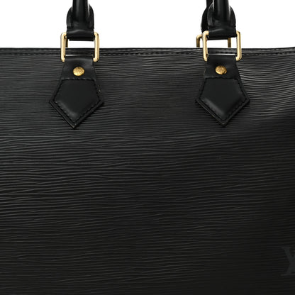 Louis Vuitton Epi Speedy 25 Black 8 of 16