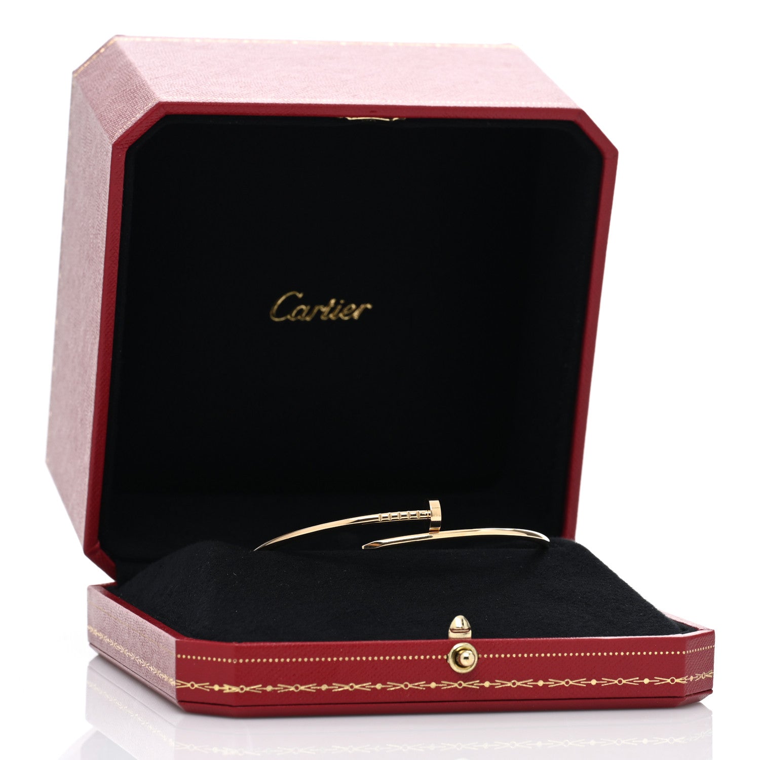 Cartier 18K Yellow Gold Small Juste Un Clou Bracelet 19 4 of 4