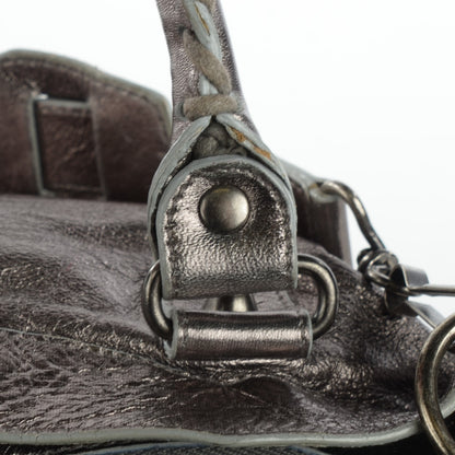 Balenciaga Agneau Classic Hardware First Pewter 2 of 15