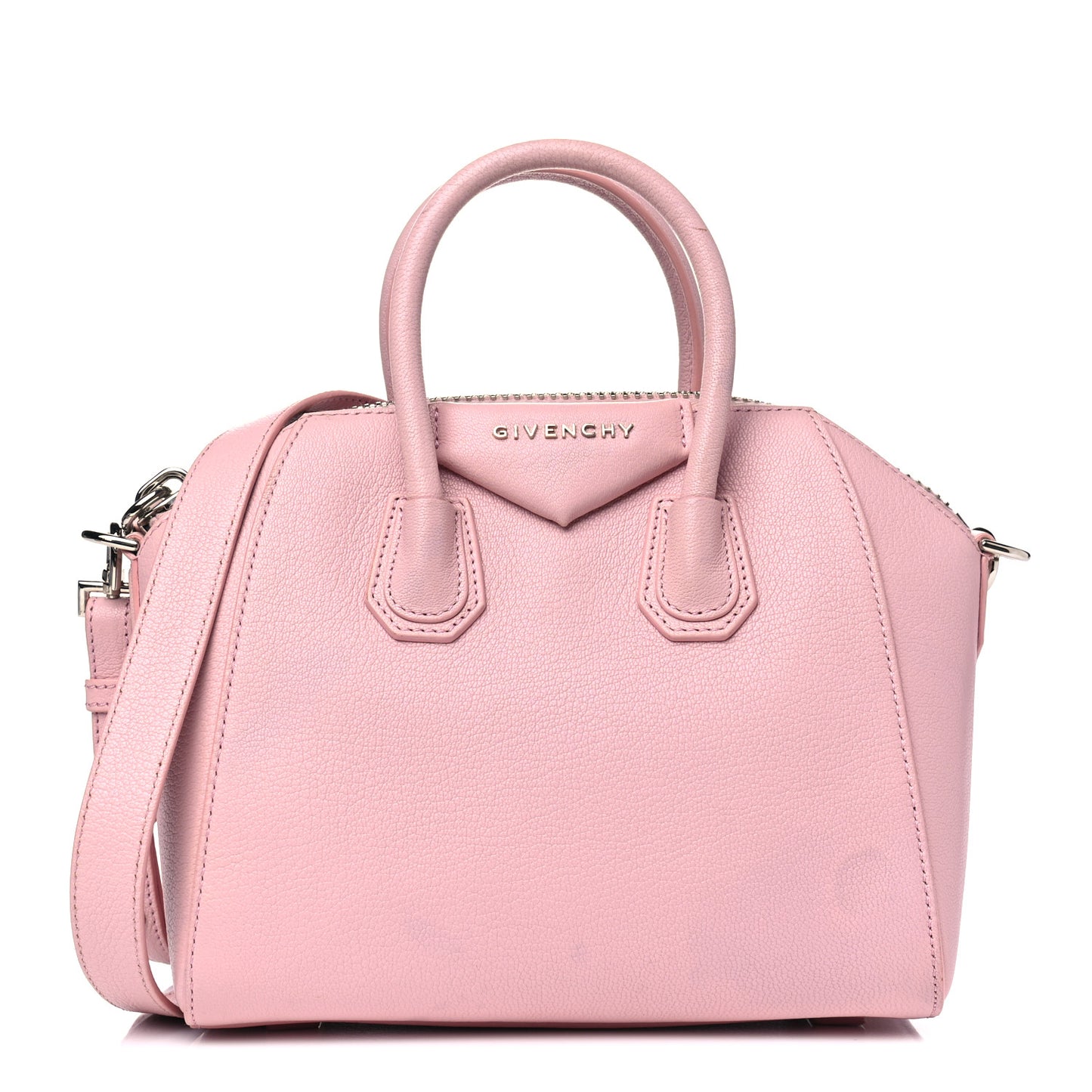 Sugar Goatskin Mini Antigona Pink