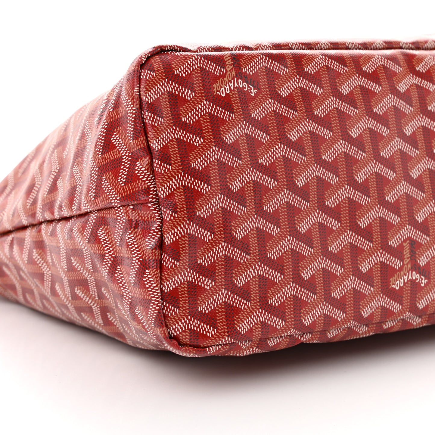 Goyardine Boheme Hobo Red
