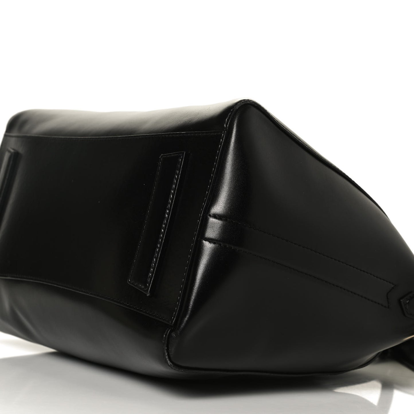 Shiny Lord Calfskin Medium Antigona Black