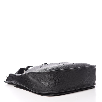 Hermes Taurillon Clemence Evelyne III GM Black 4 of 10