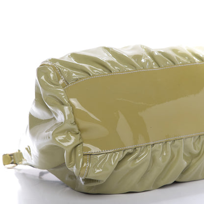 Gucci Patent Large D Ring Hobo Green 6 of 9
