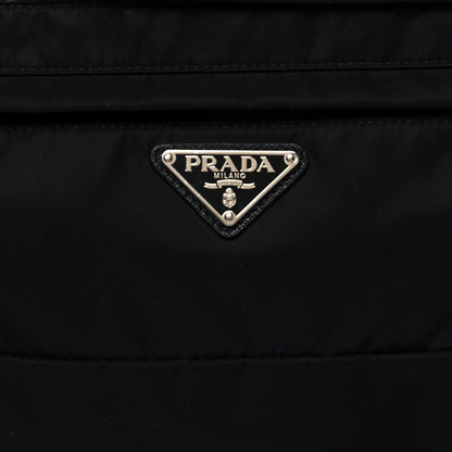 Prada Tessuto Nylon Calfskin Studded Belt Bag Black 5 of 9