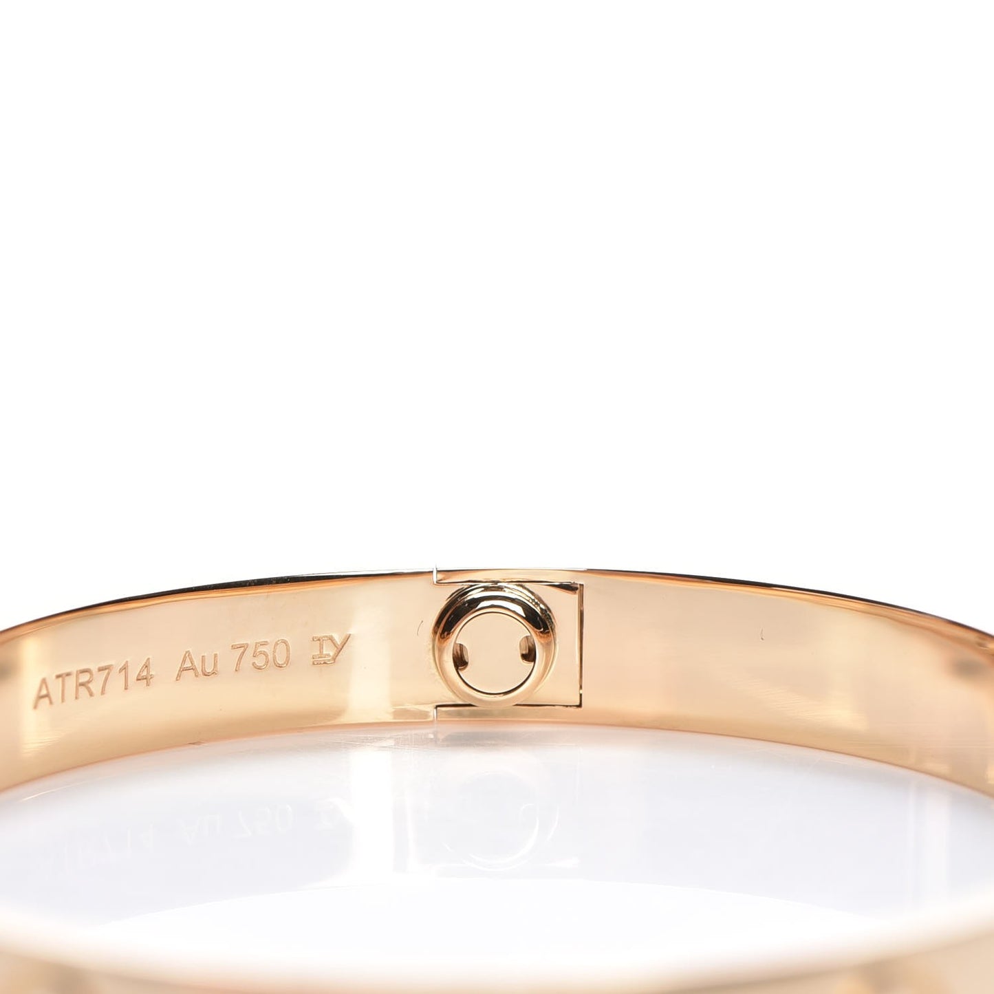 18K Yellow Gold LOVE Bracelet 16