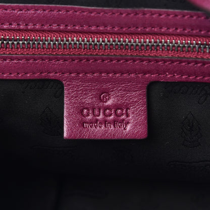 Gucci Metallic Calfskin Medium Galaxy Hobo Purple 6 of 10