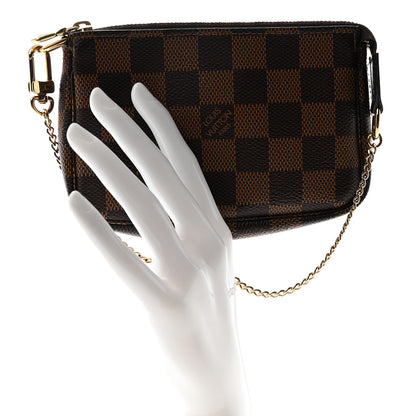 Louis Vuitton Damier Ebene Mini Pochette Accessories 2 of 10