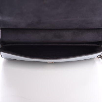 Fendi Vitello Dolce Elaphe Ayers Fox Hypnoteyes Studded Micro Double Baguette Polvere Viola Multicolor 8 of 11