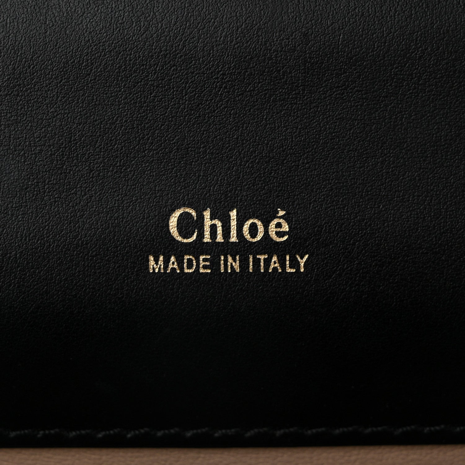 Chloe Shiny Goatskin Calfskin Mini Aby Chain Shoulder Bag Black 6 of 10