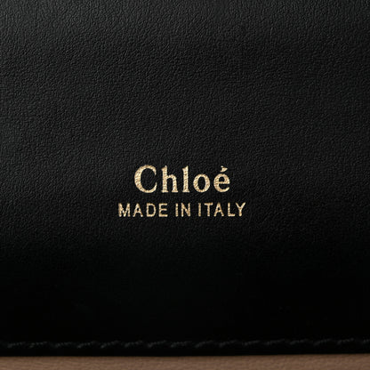 Chloe Shiny Goatskin Calfskin Mini Aby Chain Shoulder Bag Black 6 of 10