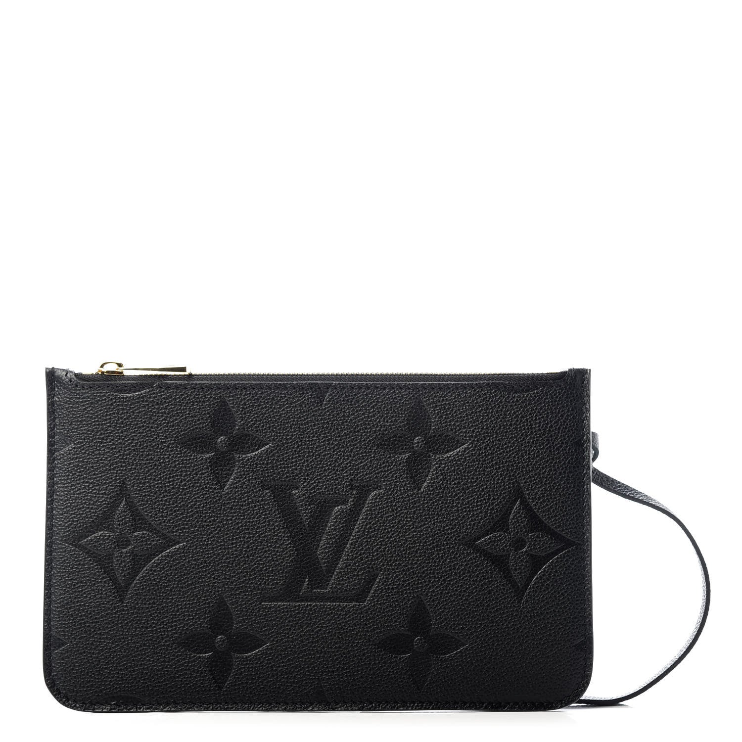 Louis Vuitton Empreinte Monogram Giant Neverfull MM Pochette Black 1 of 5