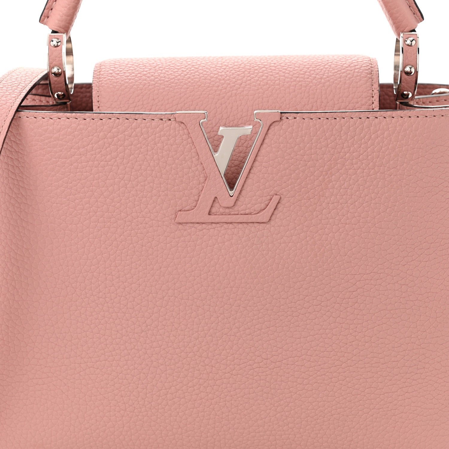 Louis Vuitton Taurillon Capucines PM  Magnolia 7 of 10