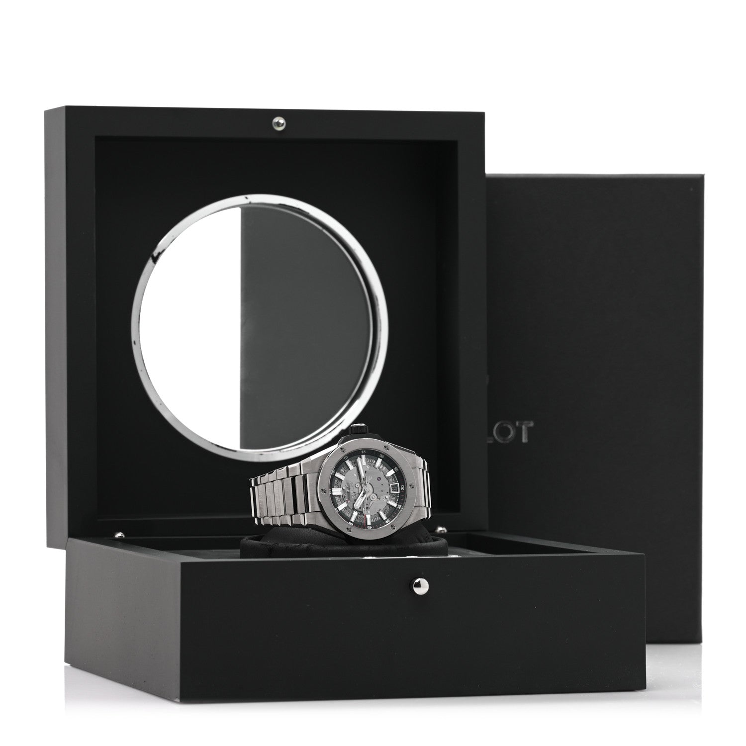 Hublot Titanium 40mm Big Bang Integrated Time Only Automatic Watch Silver 456.NX.0170.NX 5 of 5